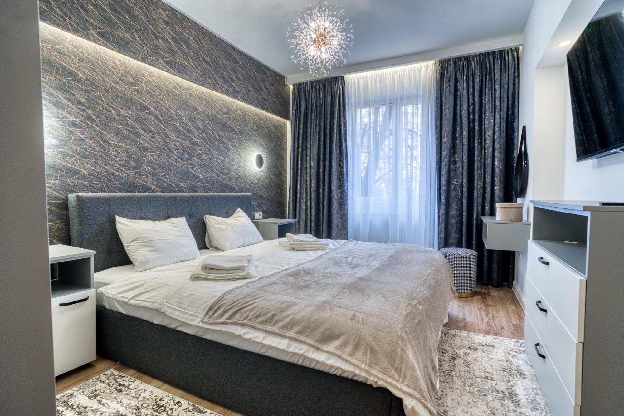 City Chic Retreat: Newly Renovated 1Br Apartment Bucarest Exterior foto