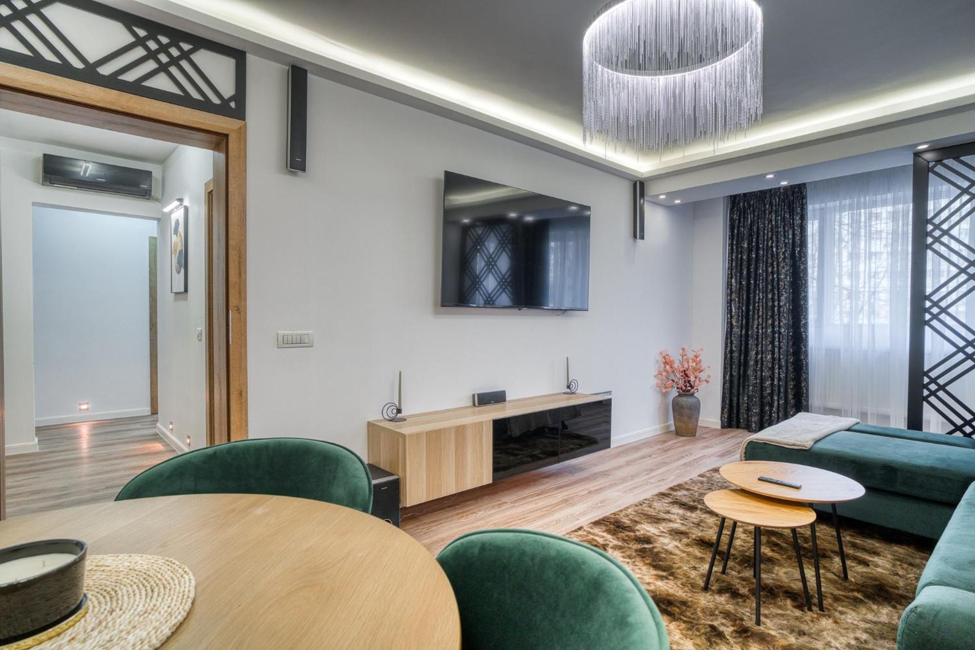 City Chic Retreat: Newly Renovated 1Br Apartment Bucarest Exterior foto